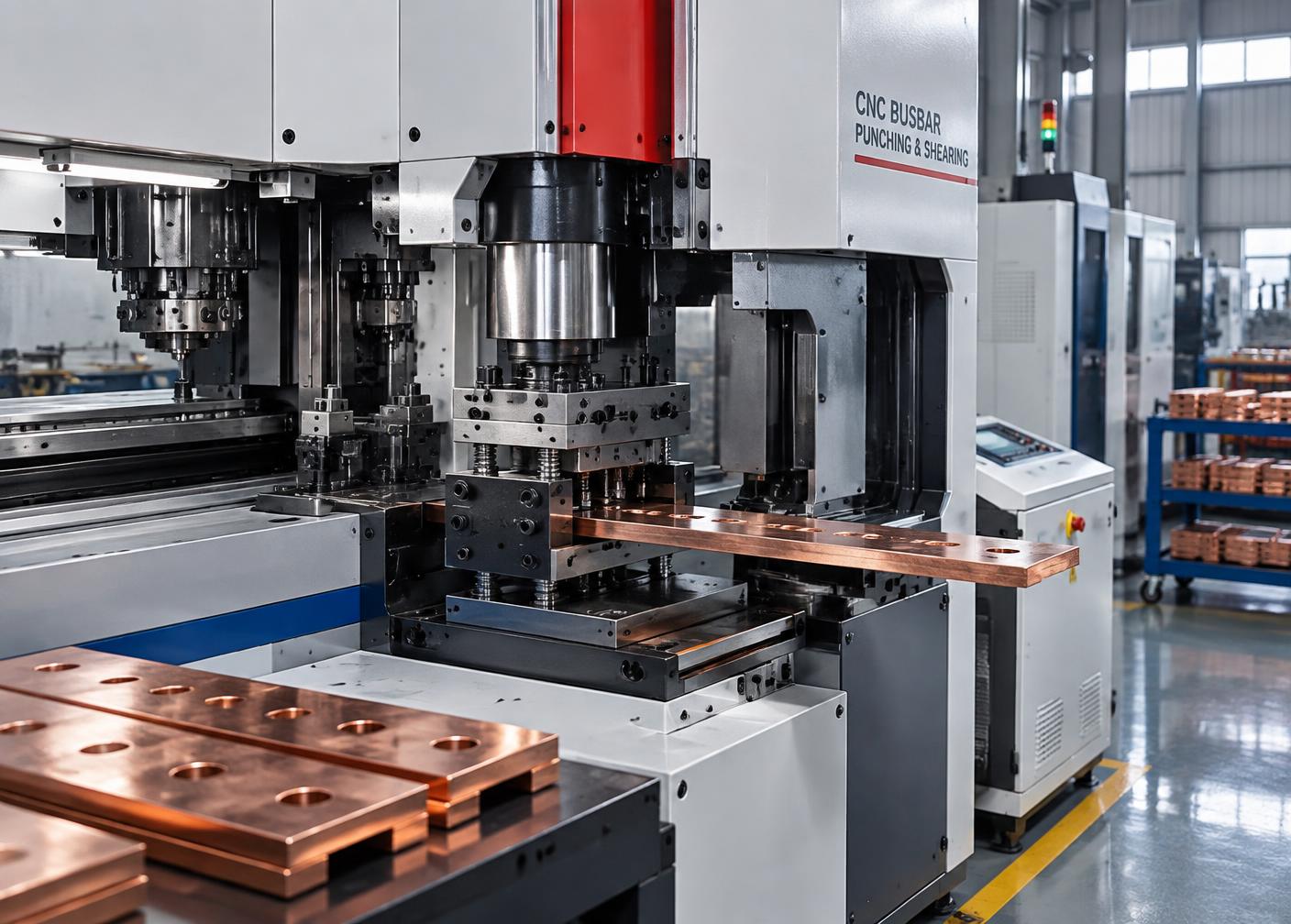 CNC BUS BAR PUNCHING MACHINE
